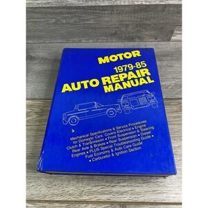 Motor Auto Repair Manual 1979-1985 Models 48th Edition‎ Hardcover Vintage 16748